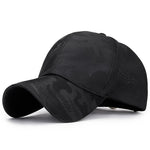 Black Camouflage Cap