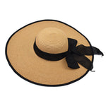 Straw Hat With Bowknot