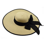 Straw Hat With Bowknot